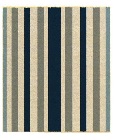 J & M Home Fashions 4290 Blue Stripe Coir Floor Mat, 18" X 30" J & M Home Fashions 4290 Blue Stripe Coir Floor Mat, 18" X 30"