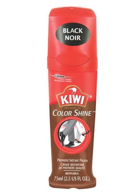 Kiwi 11313 Liquid Shoe Polish, Brown, 2.5 Oz