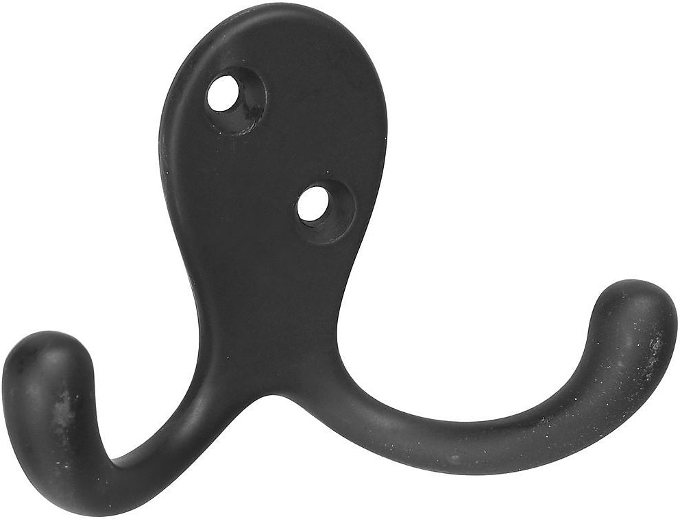 National Hardware 830153 Spb1430 Double Prong Robe Hook, Oil Rubbed Bronze