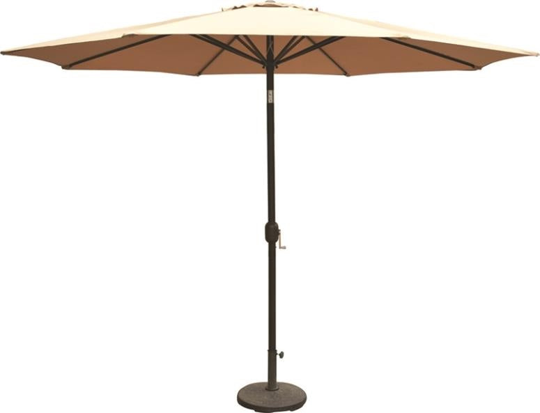 Seasonal Trends 69335 Essentials Patio Umbrella, Taupe