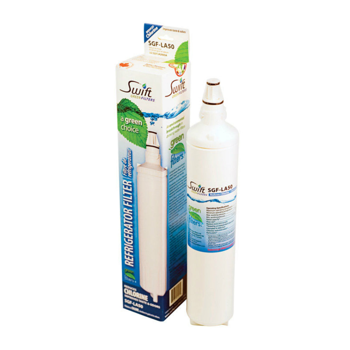 Swift Green Filter Sgf-la50 Refrigerator Water Filter Swift Green Filter Sgf-la50 Refrigerator Water Filter
