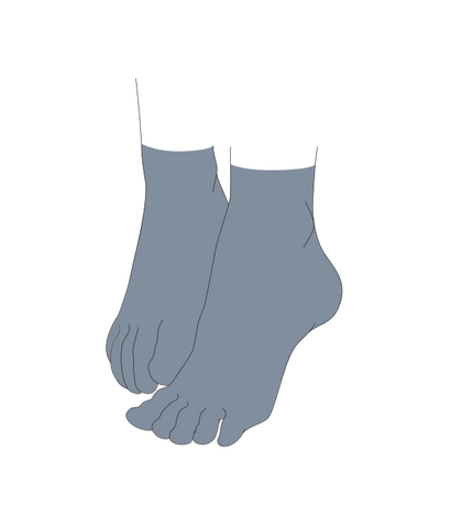 Five toes socks
