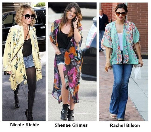 Celebs in Kimono