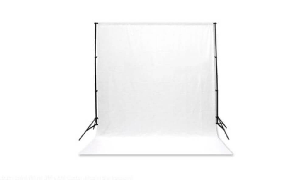 cotton backdrops for video production