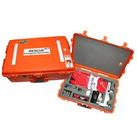 Miller SafEscape ELITE Rescue/Descent Devices, 300 Ft. Length, Edge Protector