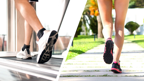 Sports Knee: Treadmill vs Outside