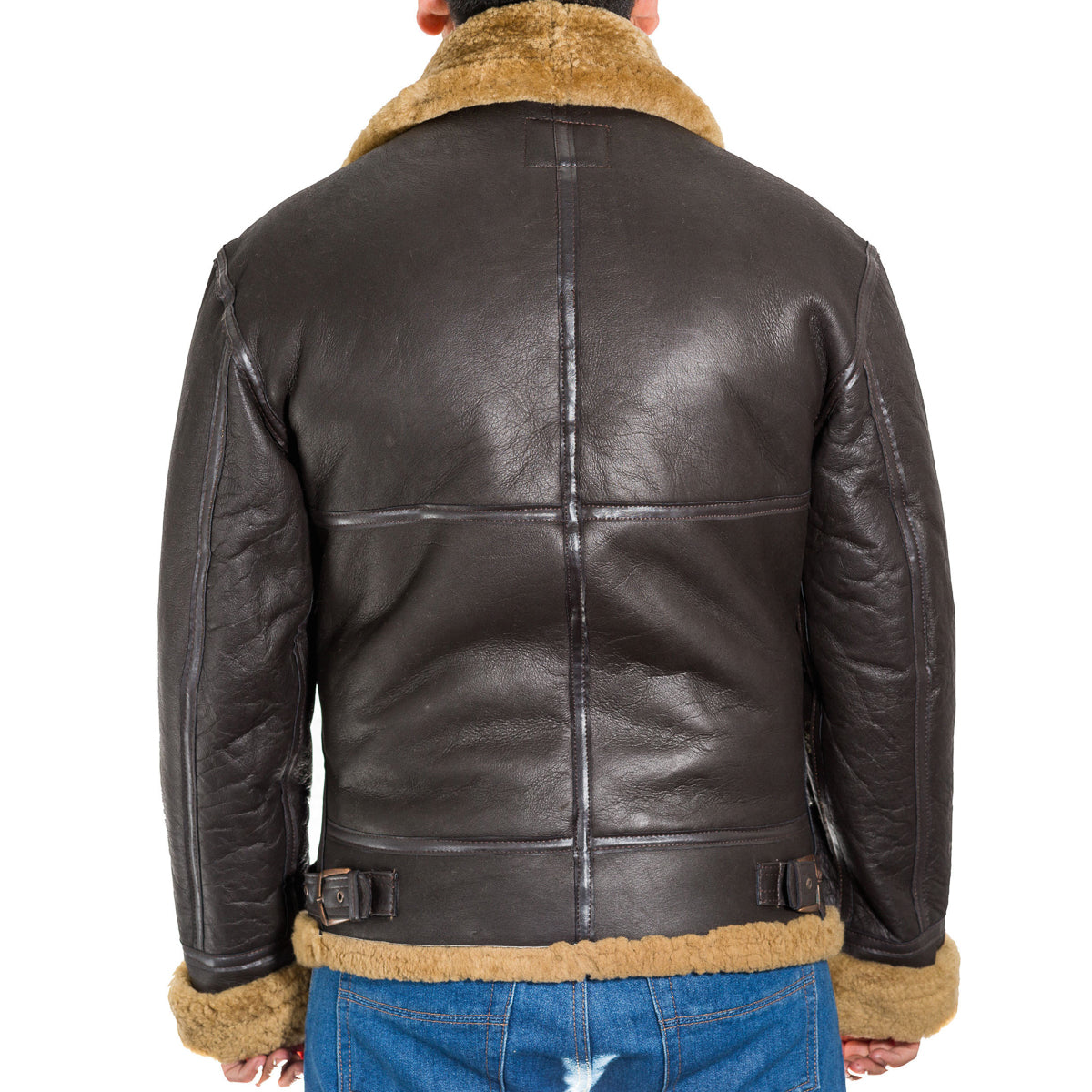 Mens pilot / aviator B3 sheepskin WW2 flying jacket. – A to Z Leather