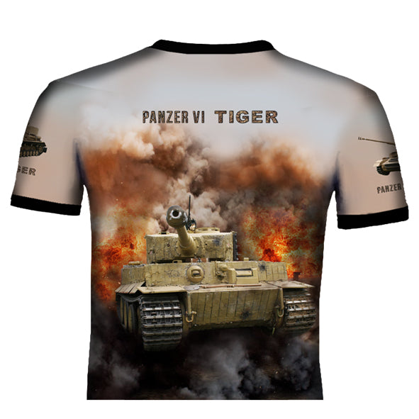 military tank t-shirt