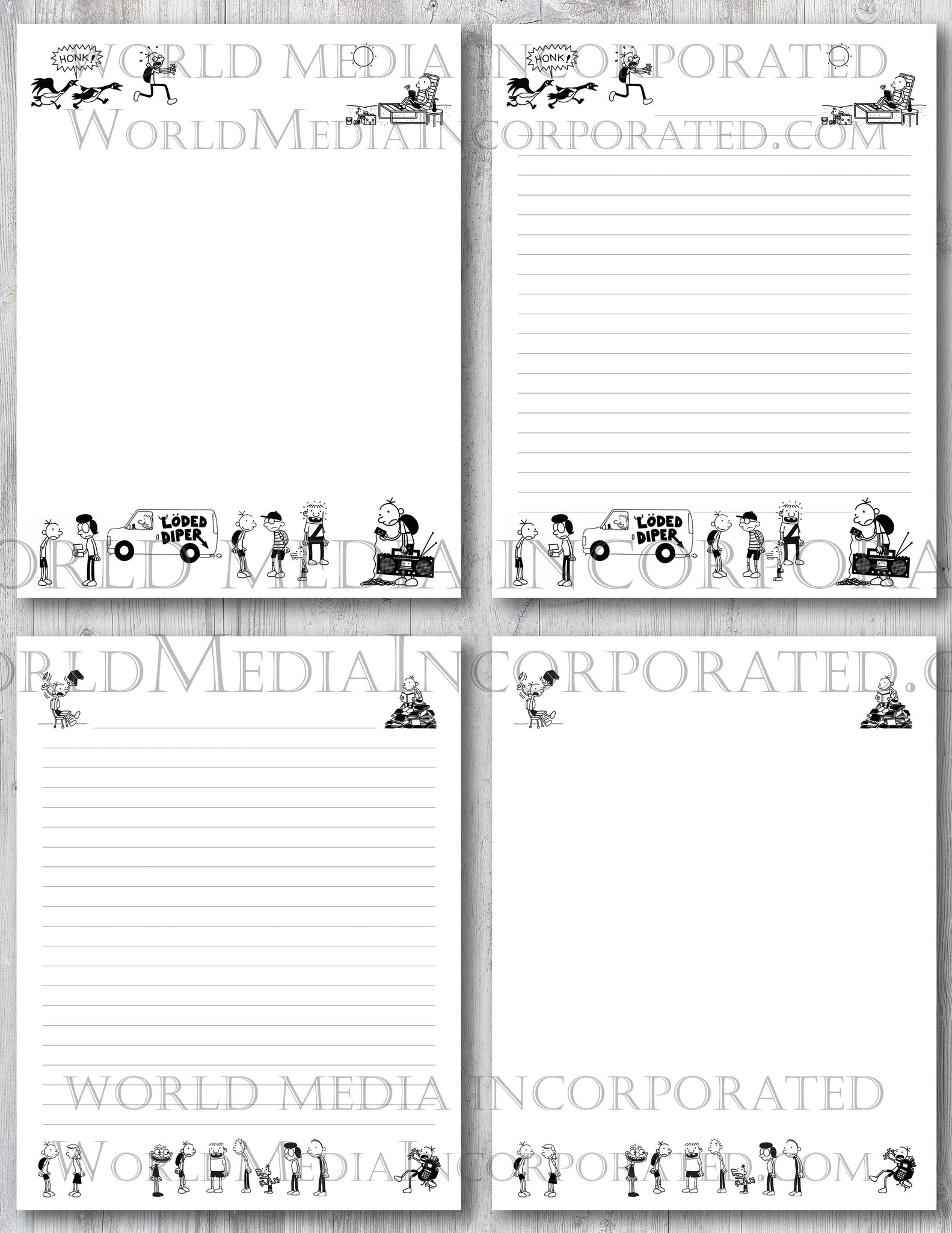 Diary-of-a-Wimpy-Kid---Printable-Paper---Coloring,-Diary-...