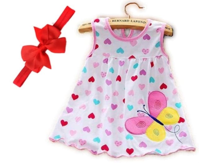Girl Dress Baby Dresses Pattern Print Lemon Cartoon Birthday Dress Female Baby Summer Clothes Kids Girl Clothes
