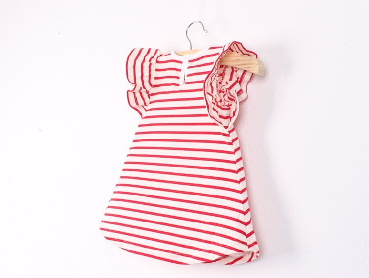 Girl Dress Baby Dresses Pattern Print Lemon Cartoon Birthday Dress Female Baby Summer Clothes Kids Girl Clothes