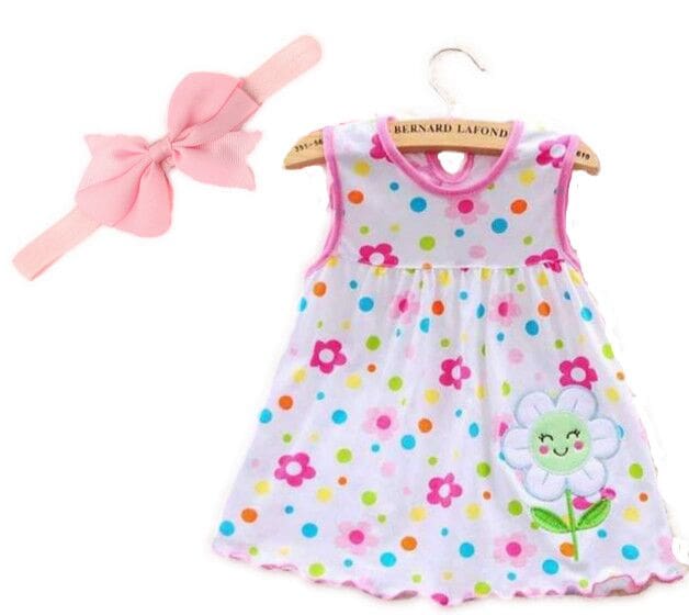Girl Dress Baby Dresses Pattern Print Lemon Cartoon Birthday Dress Female Baby Summer Clothes Kids Girl Clothes