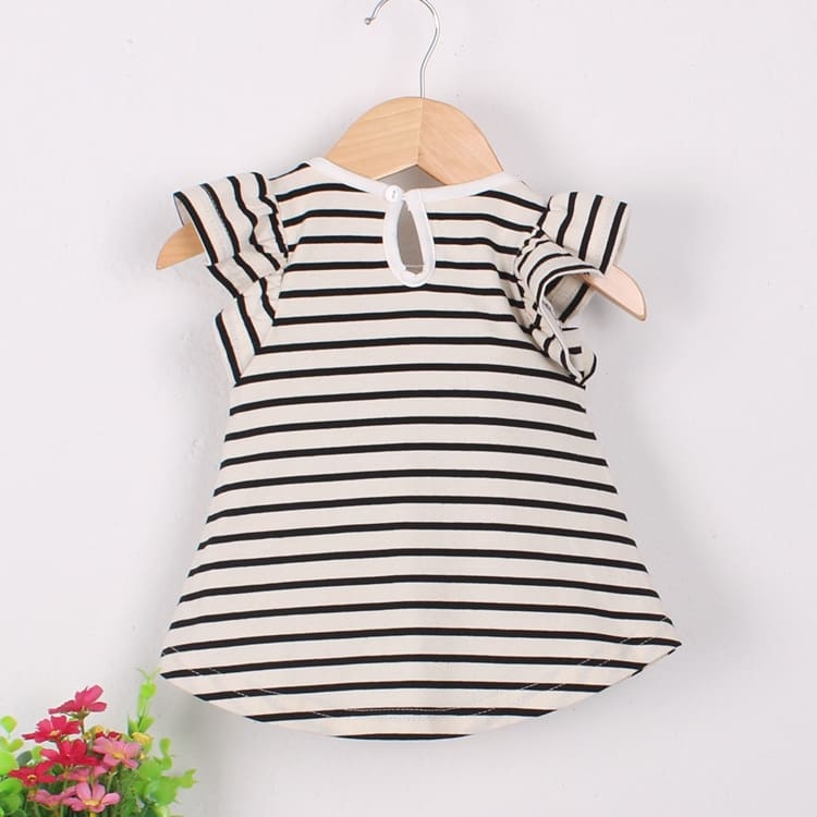 Girl Dress Baby Dresses Pattern Print Lemon Cartoon Birthday Dress Female Baby Summer Clothes Kids Girl Clothes