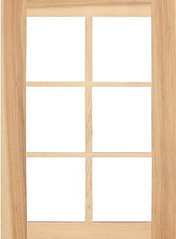 wood mullion cabinet doors
