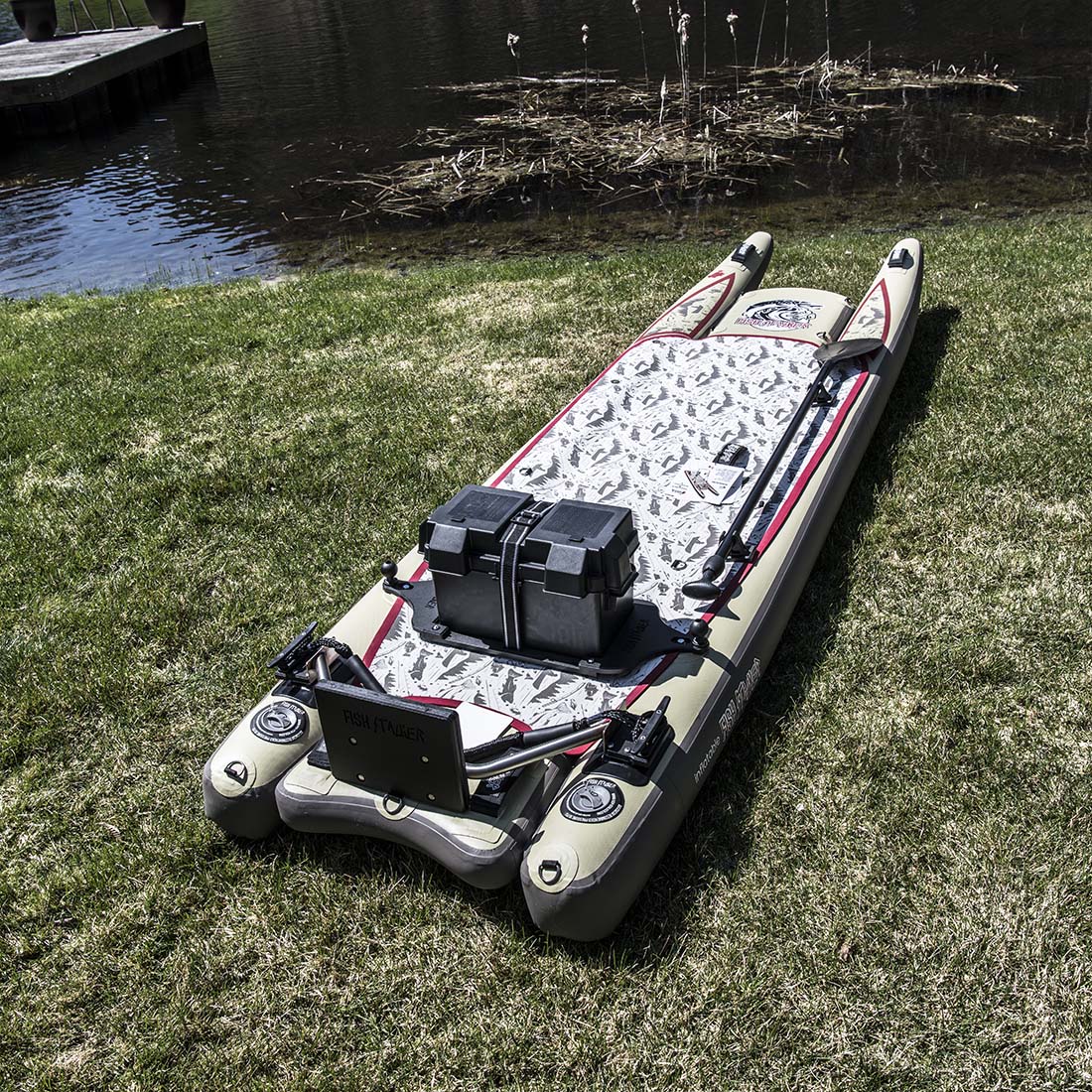 Fish Stalker Inflatable Fishing Kayak/Standup Paddle Board