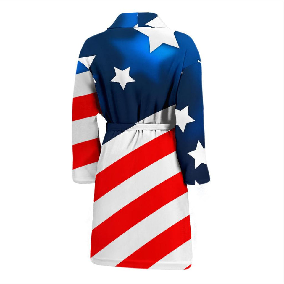 American flag Style Men Bath Robe – JTAMIGO.COM