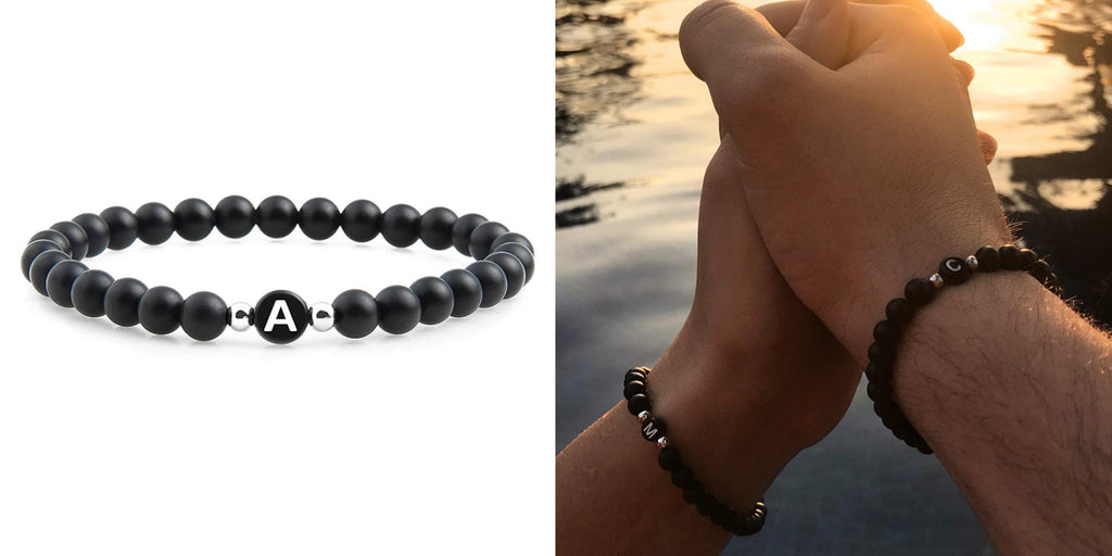 Buy Fashion Frill Couple Bracelet Stretchable Wristband Magnetic Bracelets  For Women Men Girls Online at Best Prices in India - JioMart.