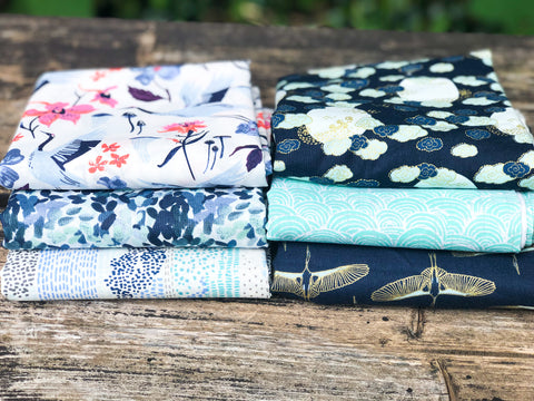 July Small Fat Quarter Bundle, Monthly subscription bundle | Weave and Woven