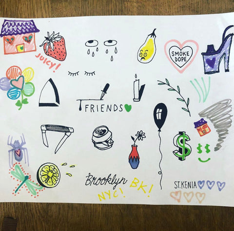 Friends Turns 7!! Tattoo Party Flash Preview <3