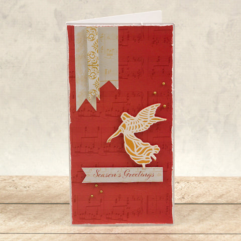 Couture Creations -  Cut, Foil and Emboss Die - Naughty or Nice - Angelic