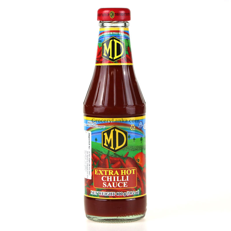 MD Extra Hot  Chilli  Sauce  400g GroceryLanka