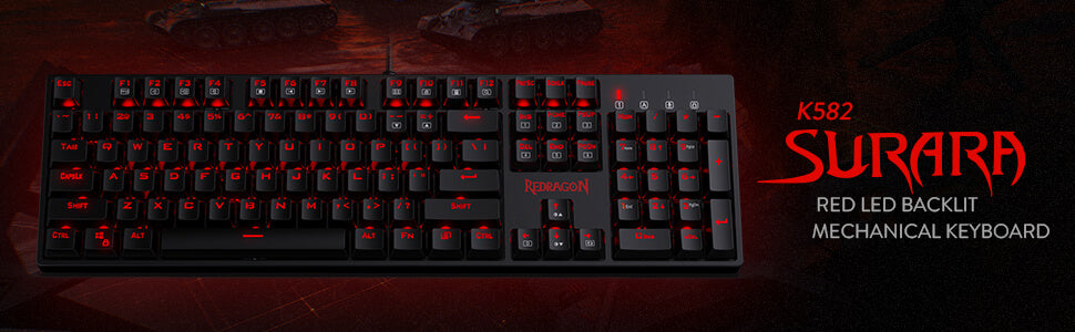 K582 Red Keyboard
