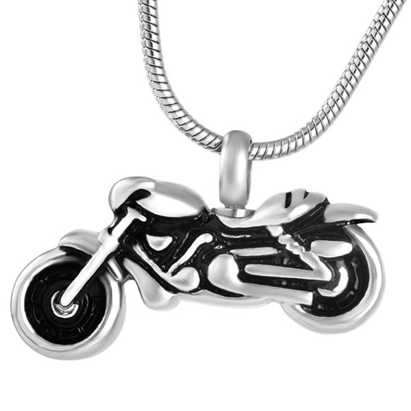 Motorcycle Cremation Jewelry | Urn Necklace | Cherished Emblems