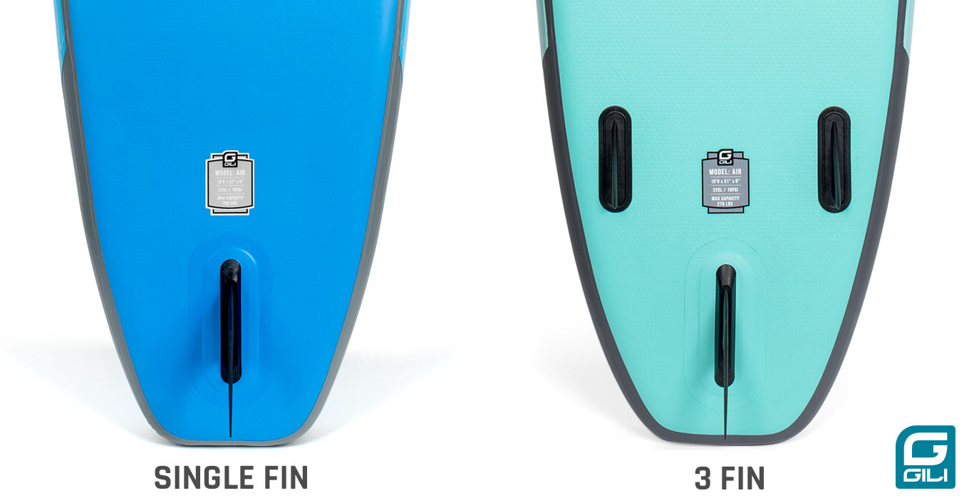 Paddle Board Fin Types and Configuration