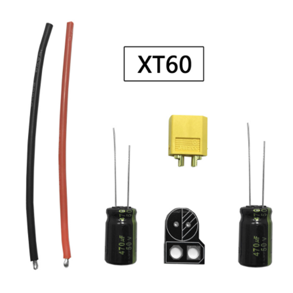 Makerfire XT60 Cable conector macho con condensador para RC Drone fuente de alimentación 3-6s Cable de batería Lipo extender FPV ESC PDB